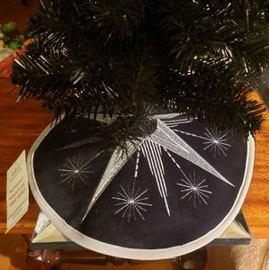 Hallmark Keepsake Black & Silver Star Wars style Midnight Miniature Xmas Tree